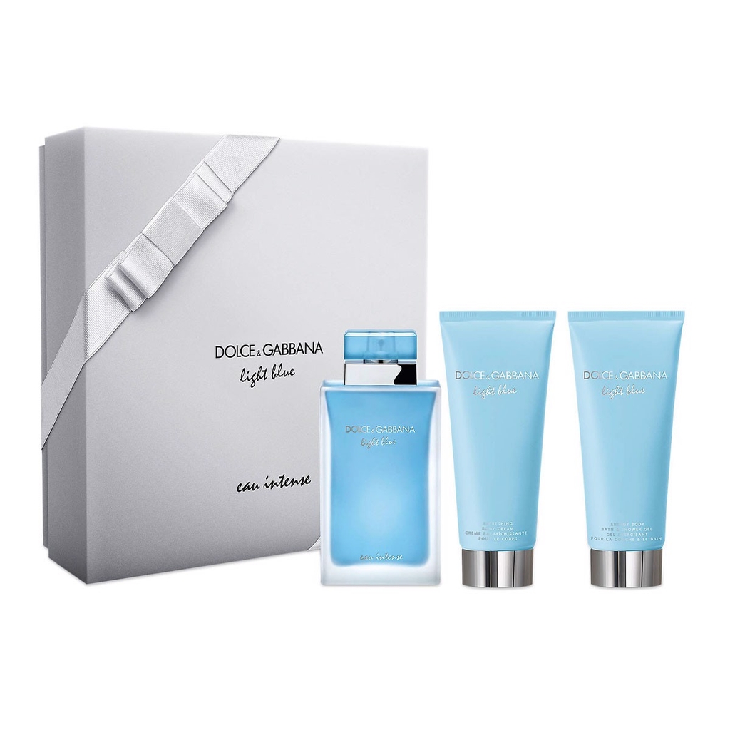 Gift Set Dolce & Gabbana Light BLue 3pcs Her&Him Perfume