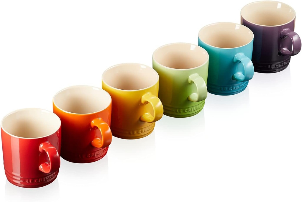 Set 6 cốc Le Creuset cầu vồng | 350ml | HA ANH GERMANY
