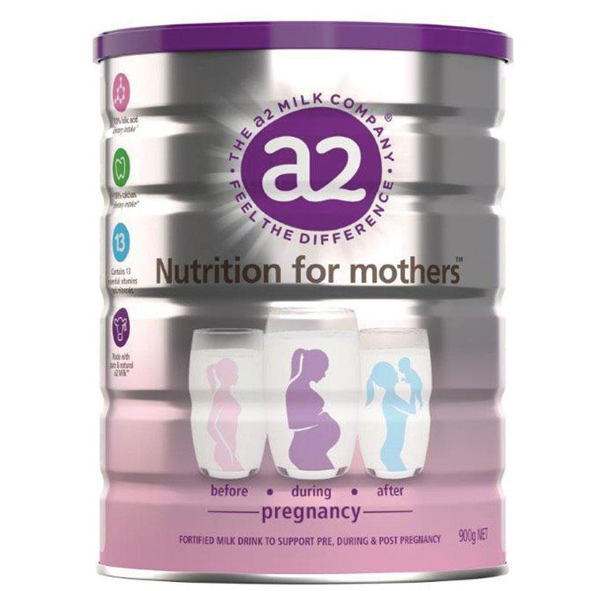 Sữa bầu A2 Nutrition for Mothers Pregnancy Formula của Úc 900g