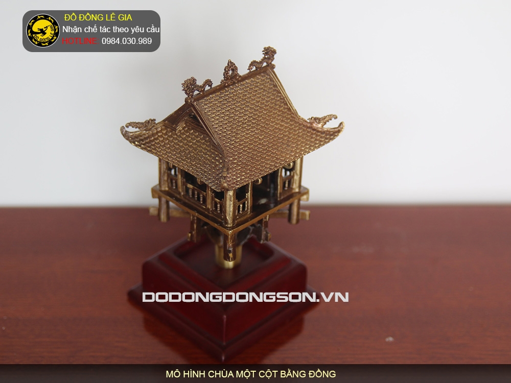 Thiệp 3D Chùa Một Cột Hà Nội đẹp nổi tiếng nhất Việt Nam