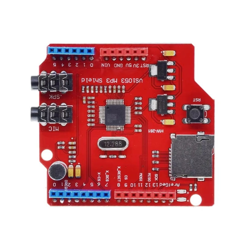 Arduino Shield VS1053 Phát Nhạc MP3 Thẻ Nhớ Micro SD - Linh Kiện Điện ...