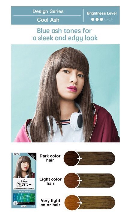 [ Đủ màu hot] Nhuộm tóc dạng bọt Liese Creamy Bubble Color