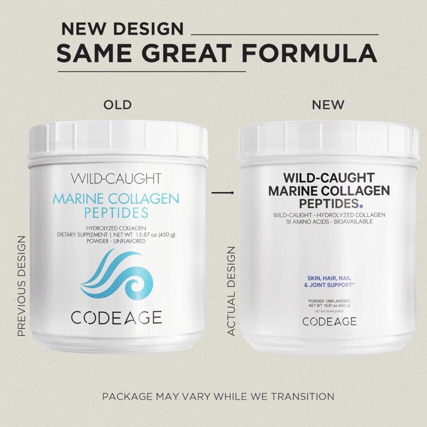 CodeAge Wildcaught Marine Collagen peptides