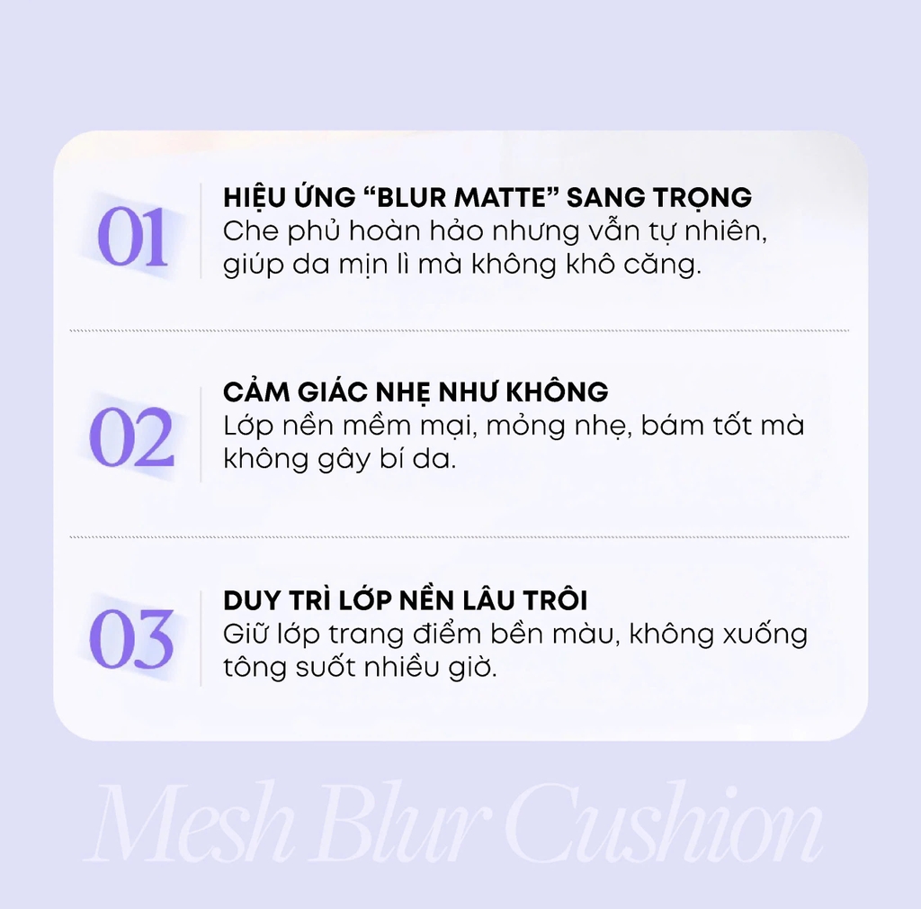 Clio Kill Cover Mesh Blur Cushion SPF 40, PA++
