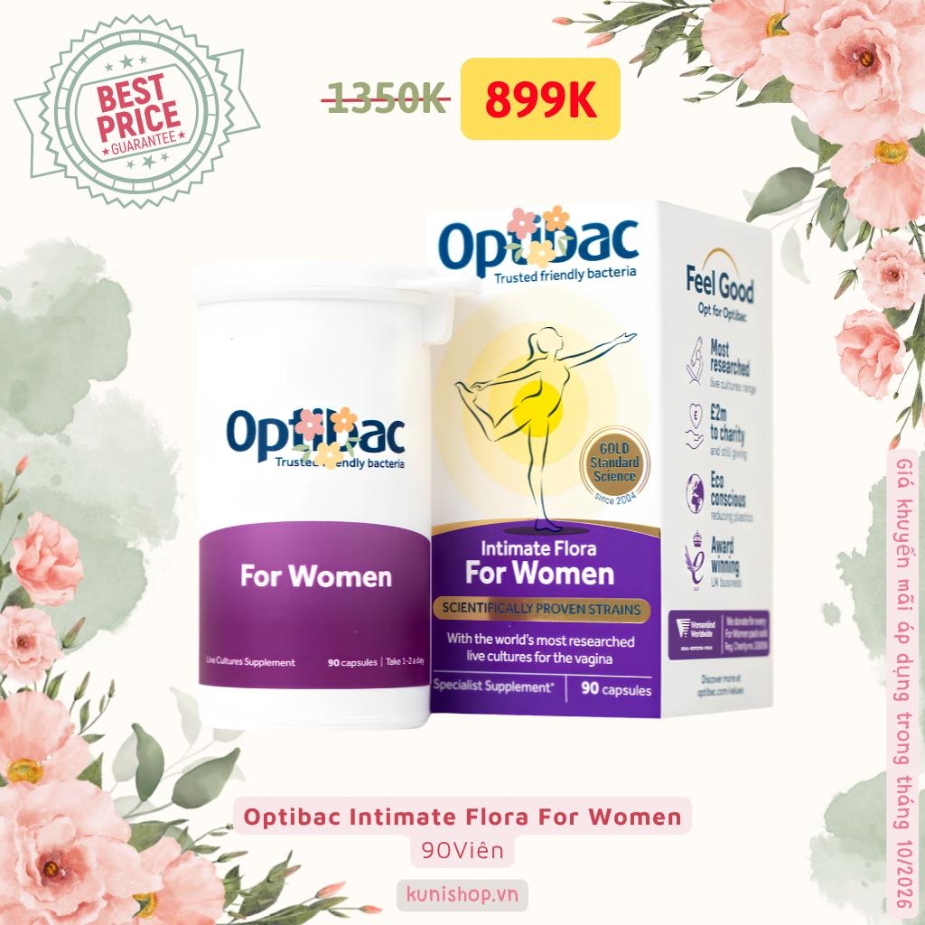 Optibac Intimate Flora For Women