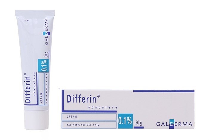 Kem Trị Mụn Differin Adapalene Cream 0.1% Acne Treatment