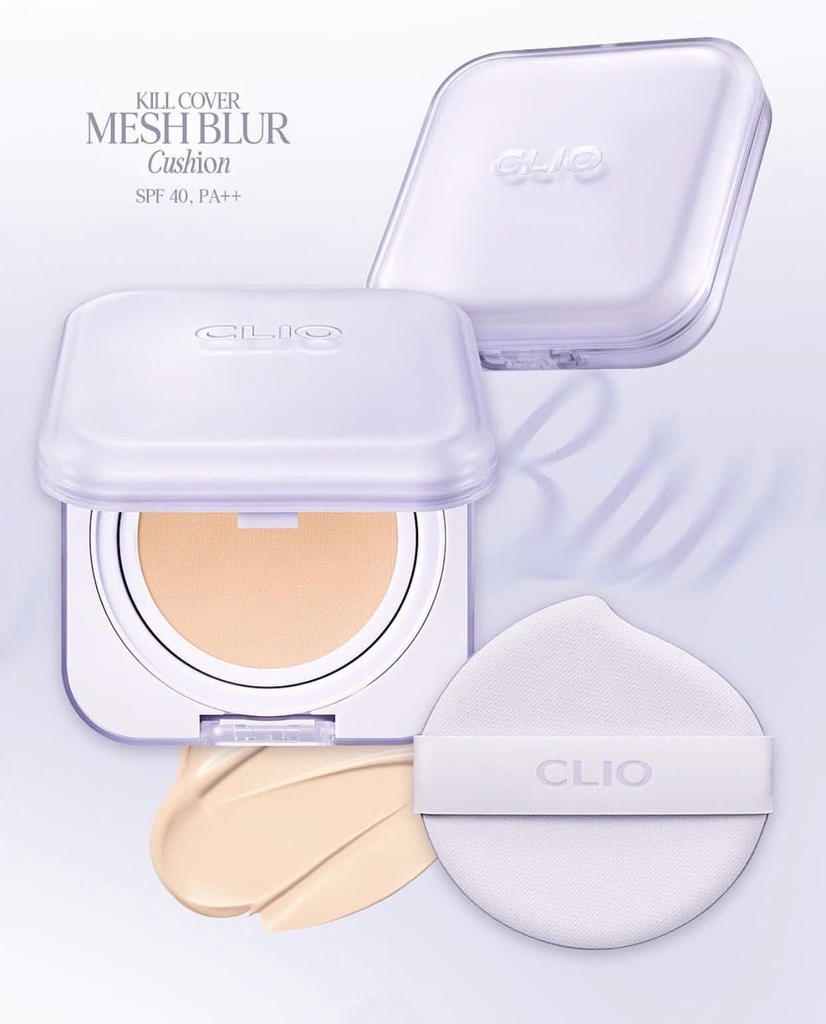 Clio Kill Cover Mesh Blur Cushion SPF 40, PA++