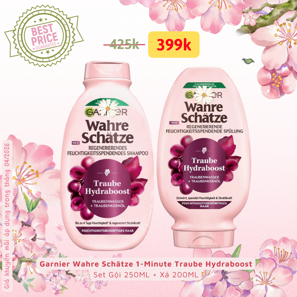 Garnier Wahre Schätze 1-Minute Traube Hydraboost