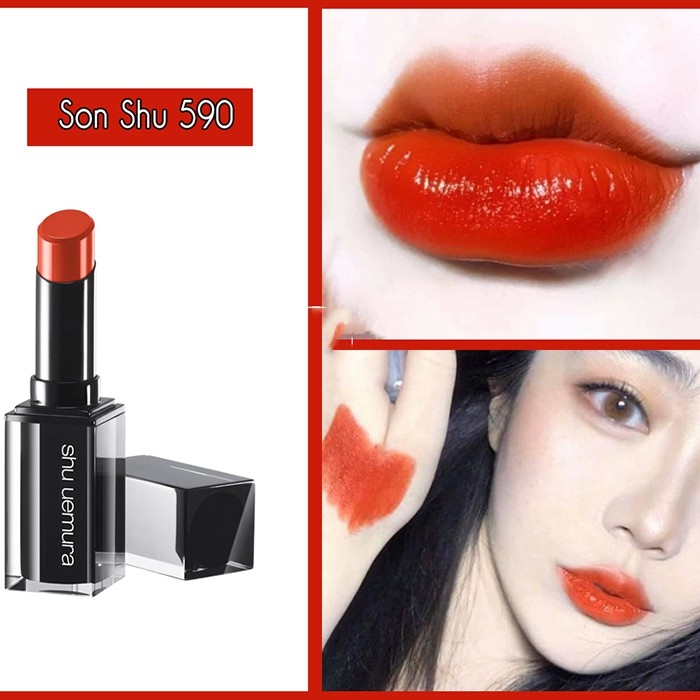 Shu Uemura Rouge unlimited matte/ amplified matte