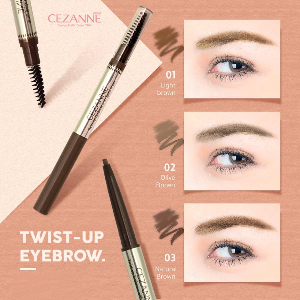 Kẻ chân mày Cezanne Eyebrow with Brush