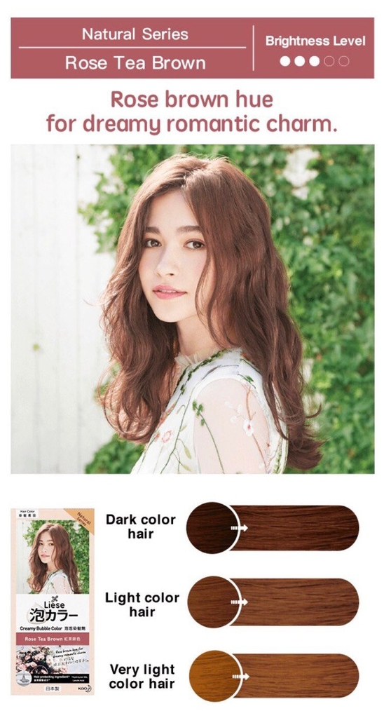 [ Đủ màu hot] Nhuộm tóc dạng bọt Liese Creamy Bubble Color