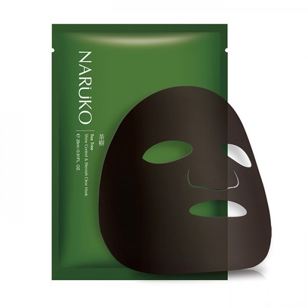 Mặt Nạ Giấy Naruko Tea Tree Shine Control & Blemish Clear Mask