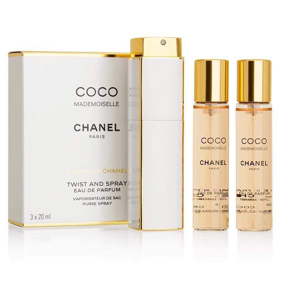 Set Nước Hoa Nữ Chanel Coco Mademoiselle EDP 3x20ml