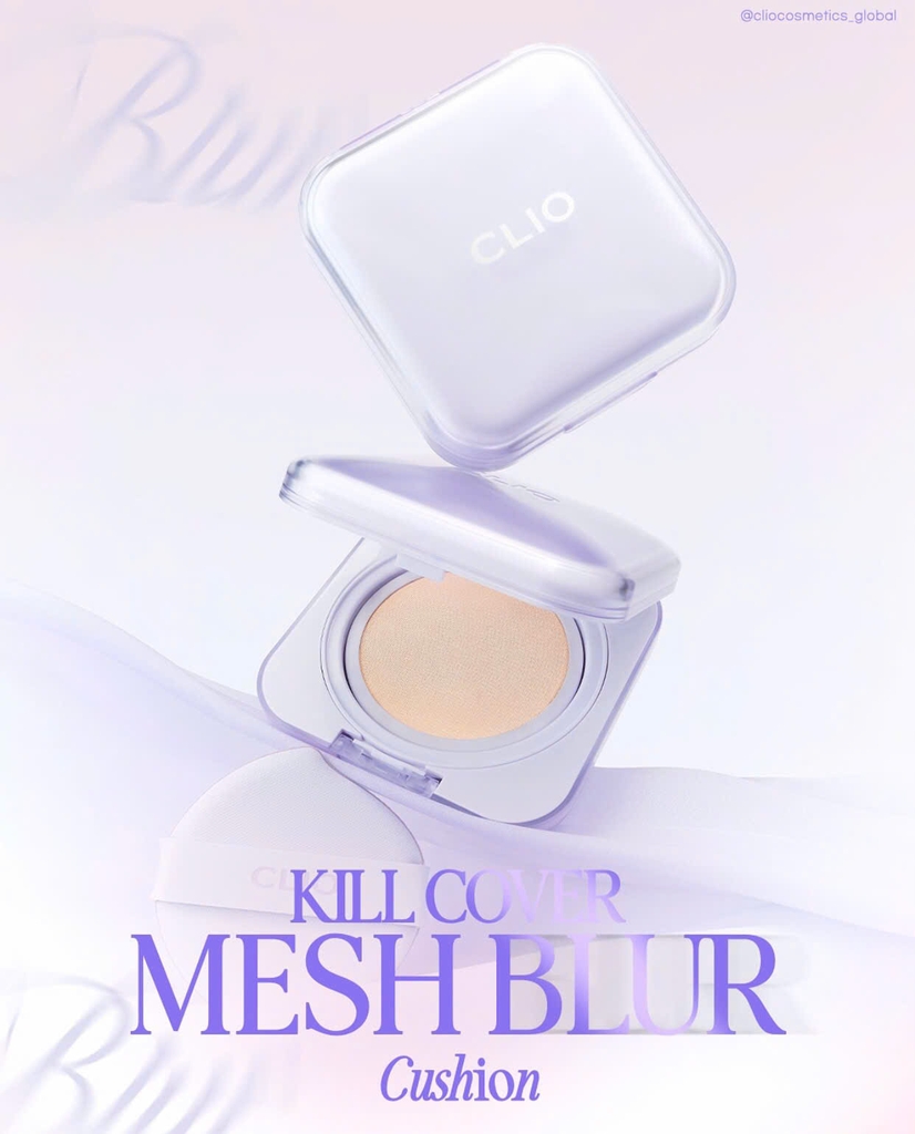 Clio Kill Cover Mesh Blur Cushion SPF 40, PA++