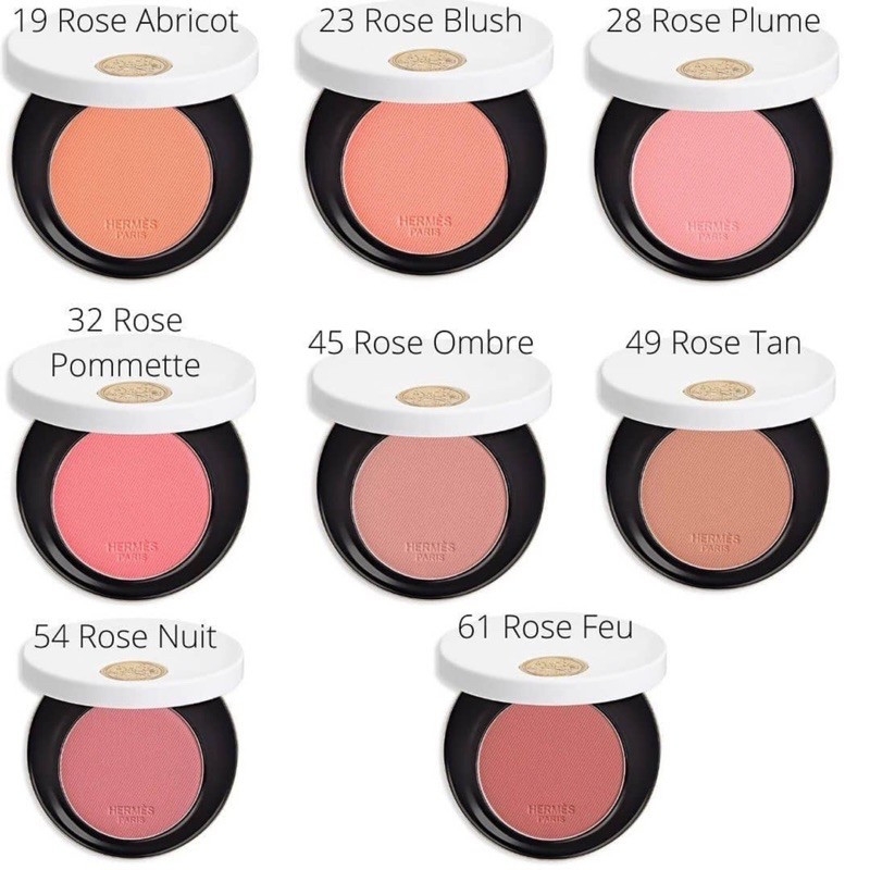 Phấn má hồng Hermes Rose Silky Blush Powder