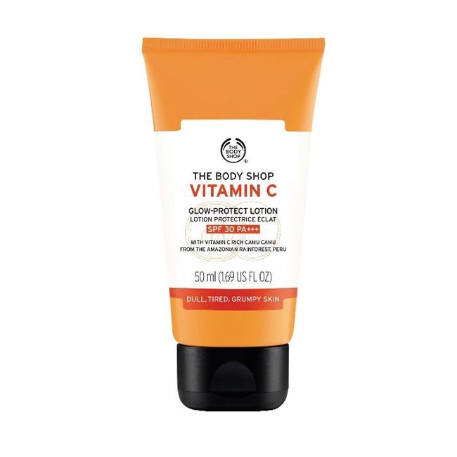 The body shop Vitamin C Glowprotect lotion SPF30 PA+++