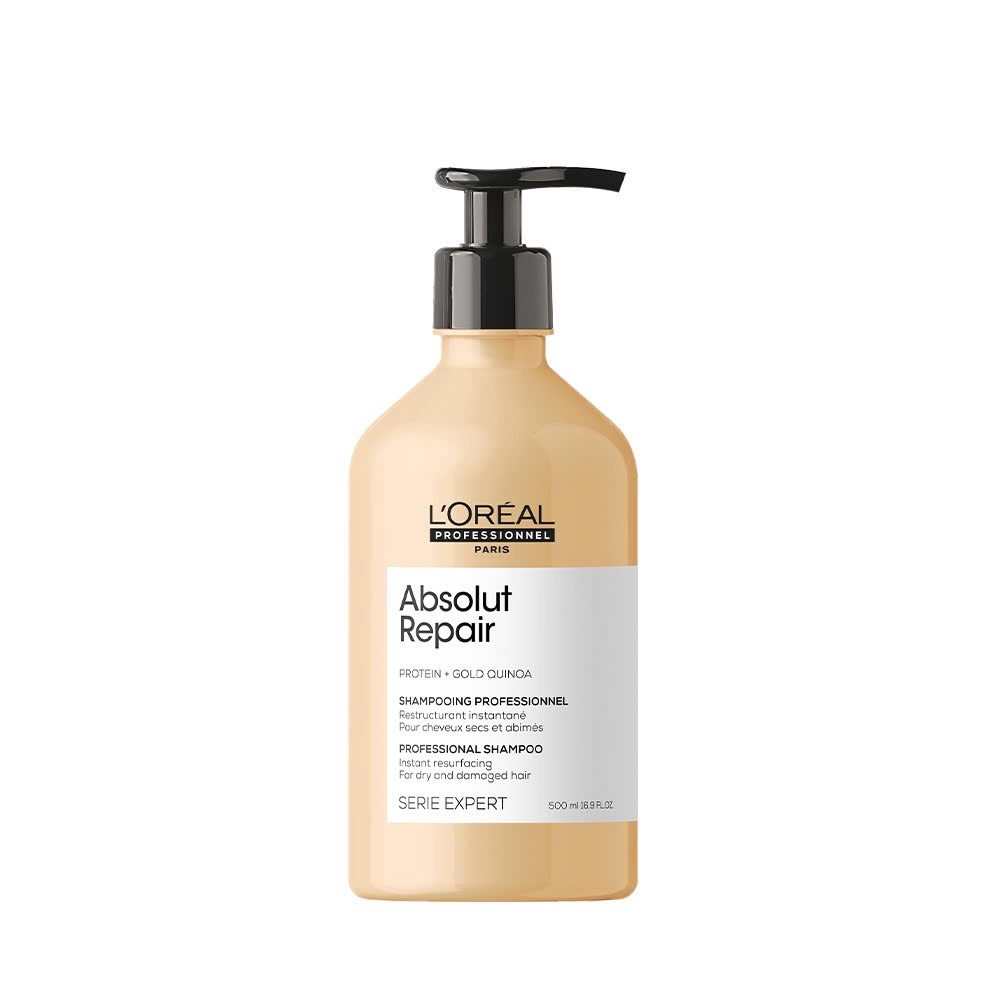 Set gội xả L'Oreal Absolut Repair Protein + Gold Quinoa