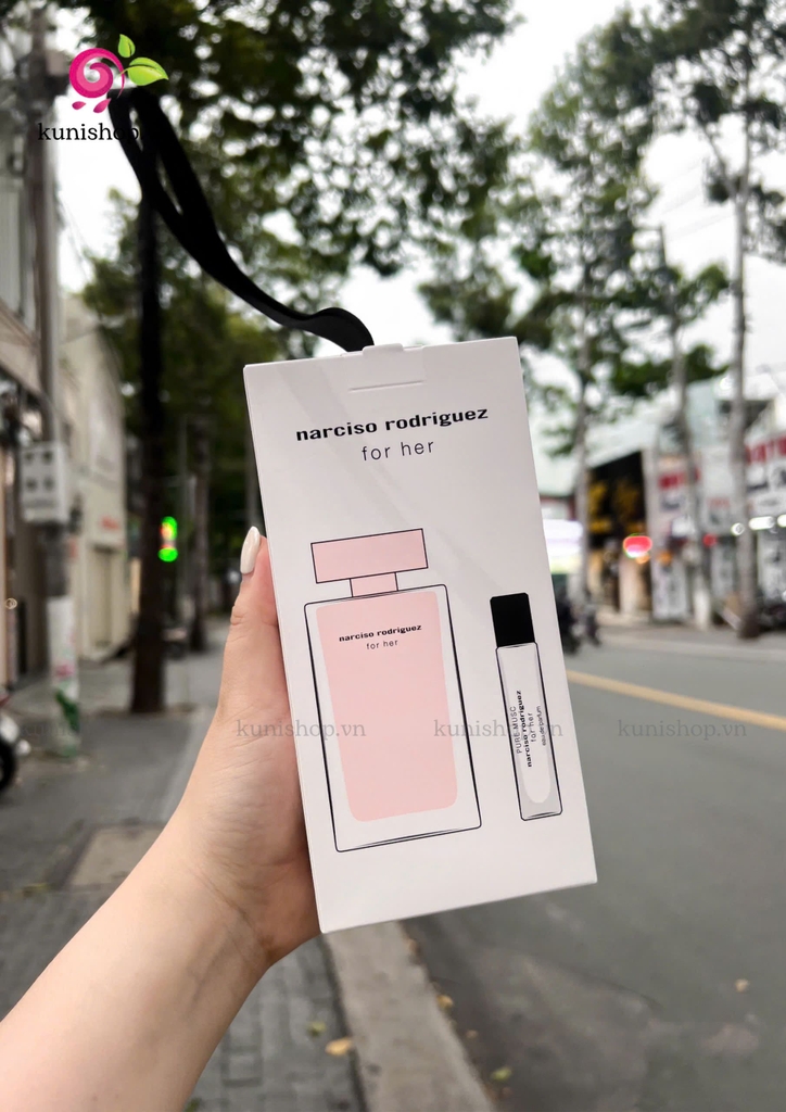 Set Narciso For Her EDP 100ml + Pure Musc EDP 10ml