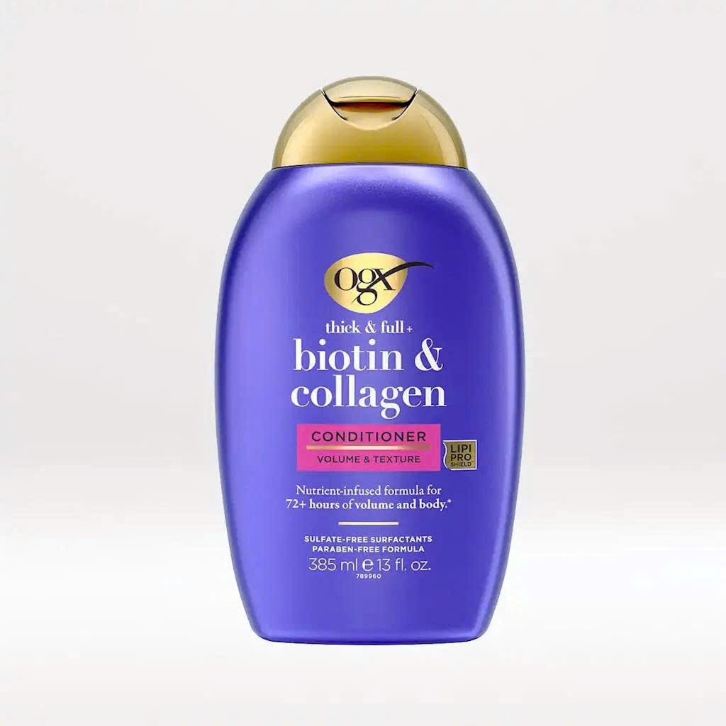Set gội xả OGX Thick and Full Biotin & Collagen