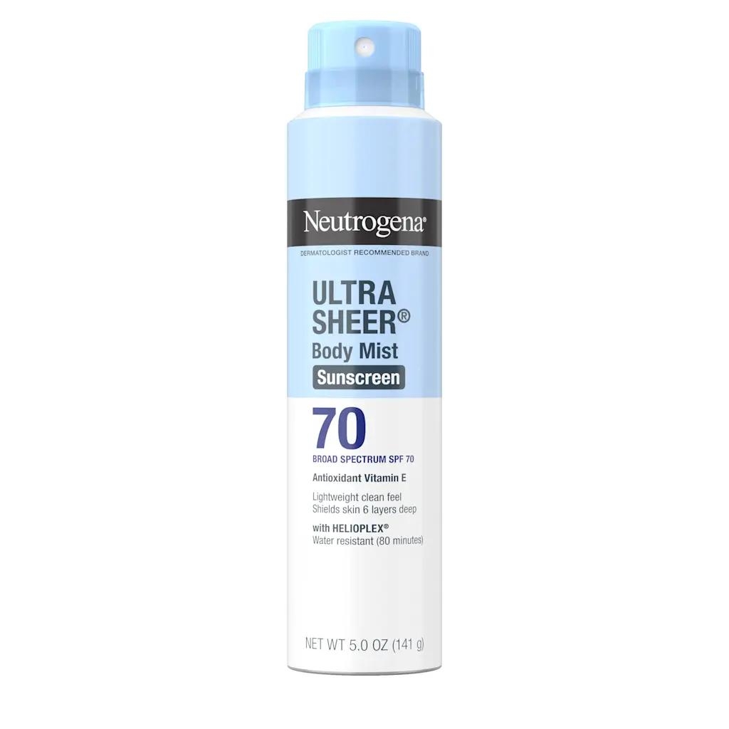 Xịt Chống Nắng Body Neutrogena Ultra Sheer Spray Sunscreen SPF 70