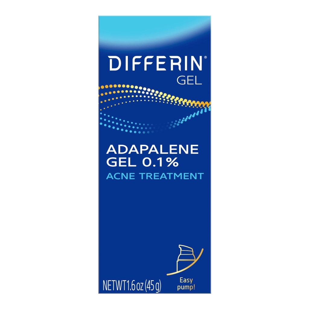 Differin Acne Treatment Adapalene Gel 0.1%