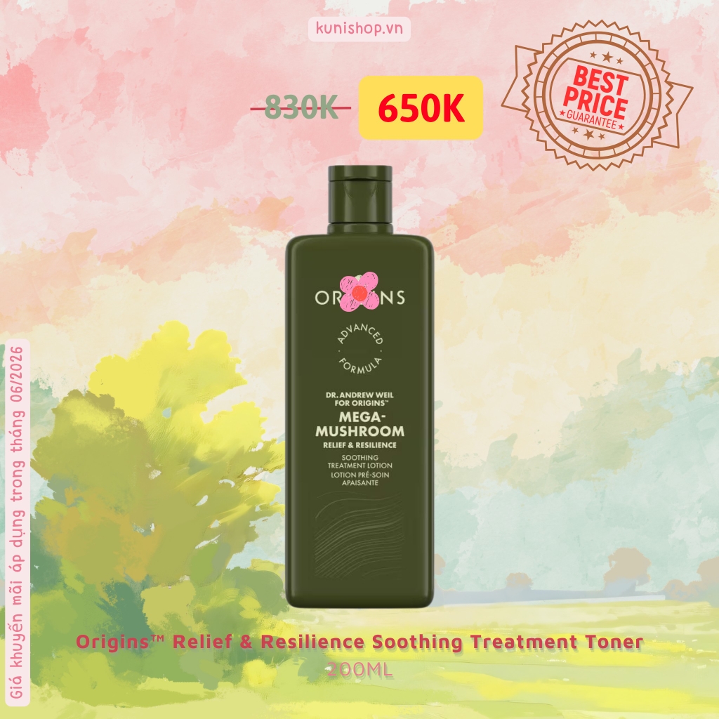 Origins™ Mega-Mushroom Relief & Resilience Soothing Treatment Toner