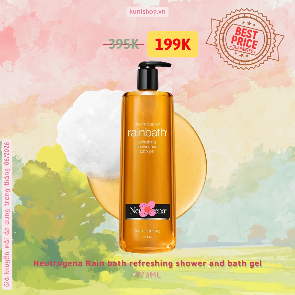 Neutrogena Rain bath refreshing shower and bath gel