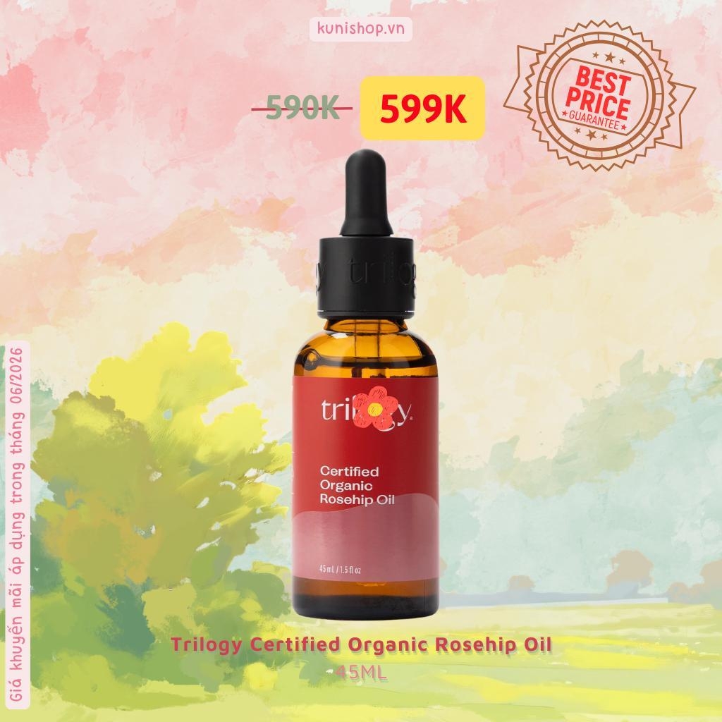 Trilogy Certified Organic Rosehip Oil