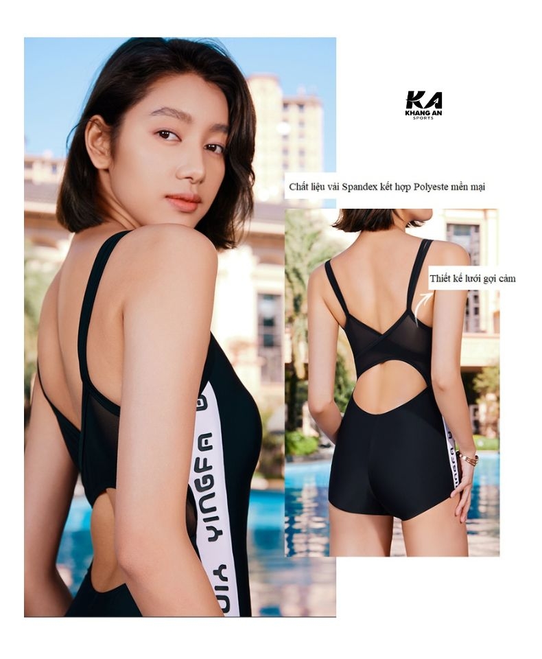 ĐỒ BƠI MỘT MẢNH THỜI TRANG NỮ YINGFA-24B937 (SẴN ĐỆM NGỰC)