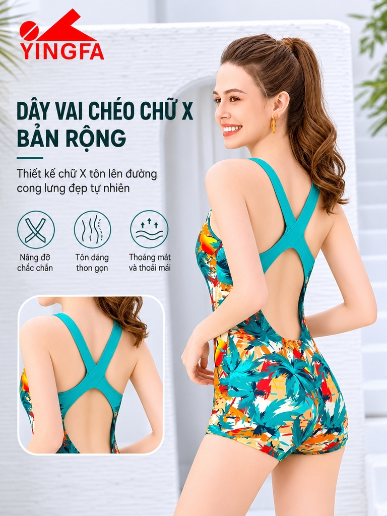 Đồ bơi thời trang nữ Yingfa 86B569