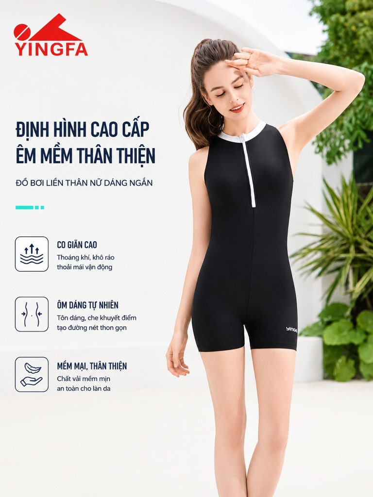 Đồ bơi thời trang nữ Yingfa 86B573