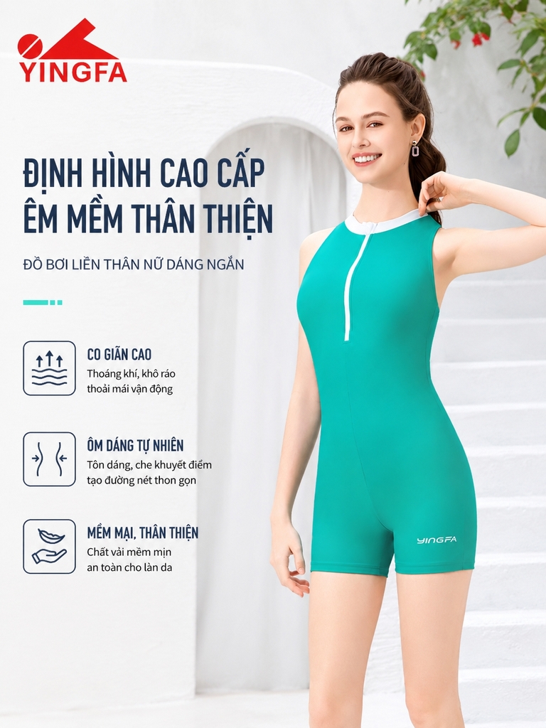 Đồ bơi thời trang nữ Yingfa 86B573