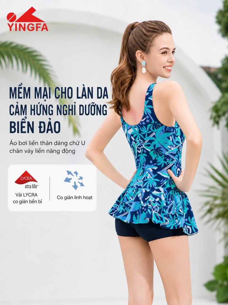 Đồ bơi thời trang nữ Yingfa 86B579