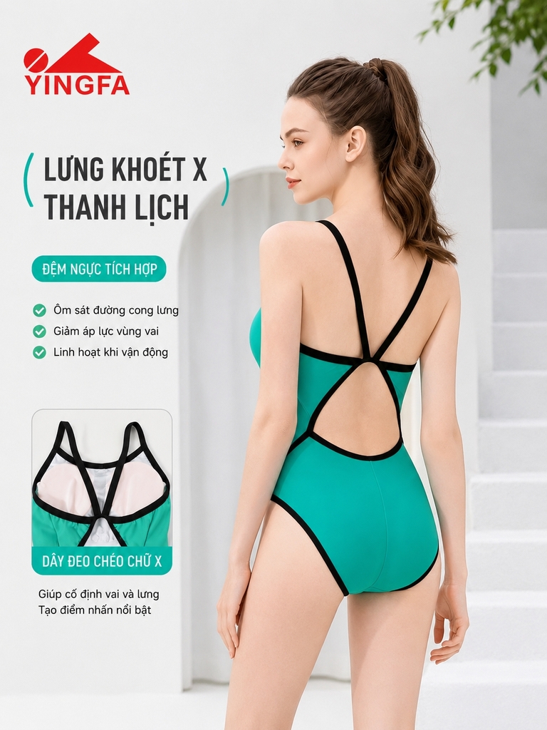 Đồ bơi thời trang nữ Yingfa 86B580