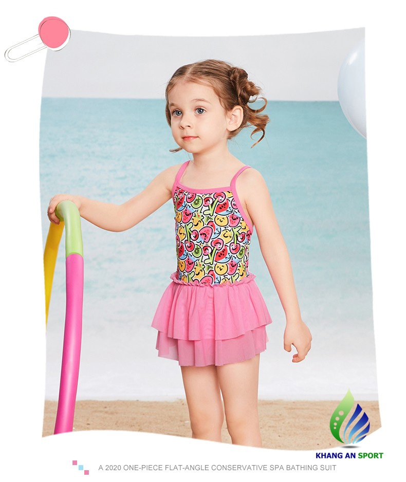 Váy bơi liền bé gái bé gái 12-20kg YingFa  Y0503