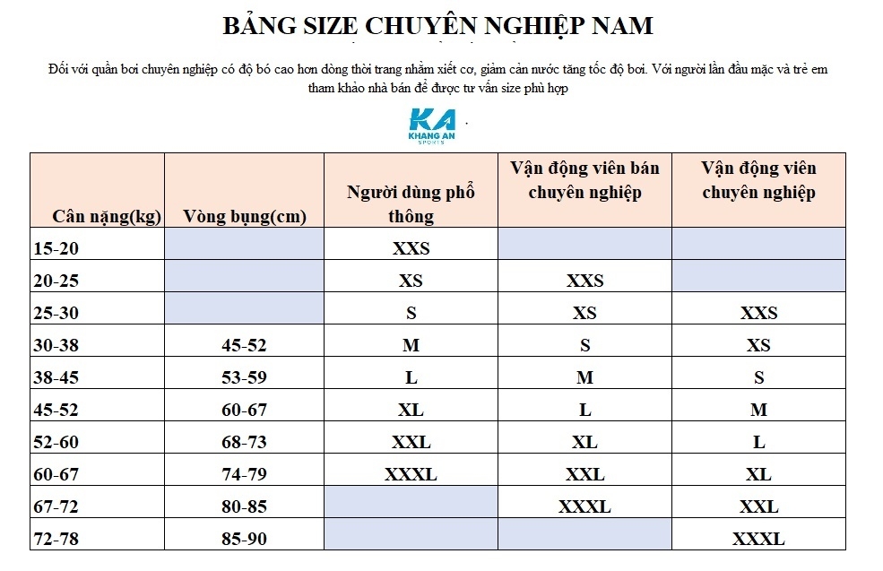 Quần bơi chuyên nghiệp nam dáng lửng Yingfa 9670