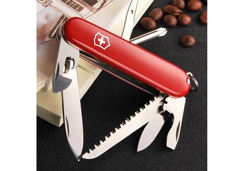Dụng cụ xếp đa năng Victorinox Swiss Army Knife Hiker, màu đỏ HDH