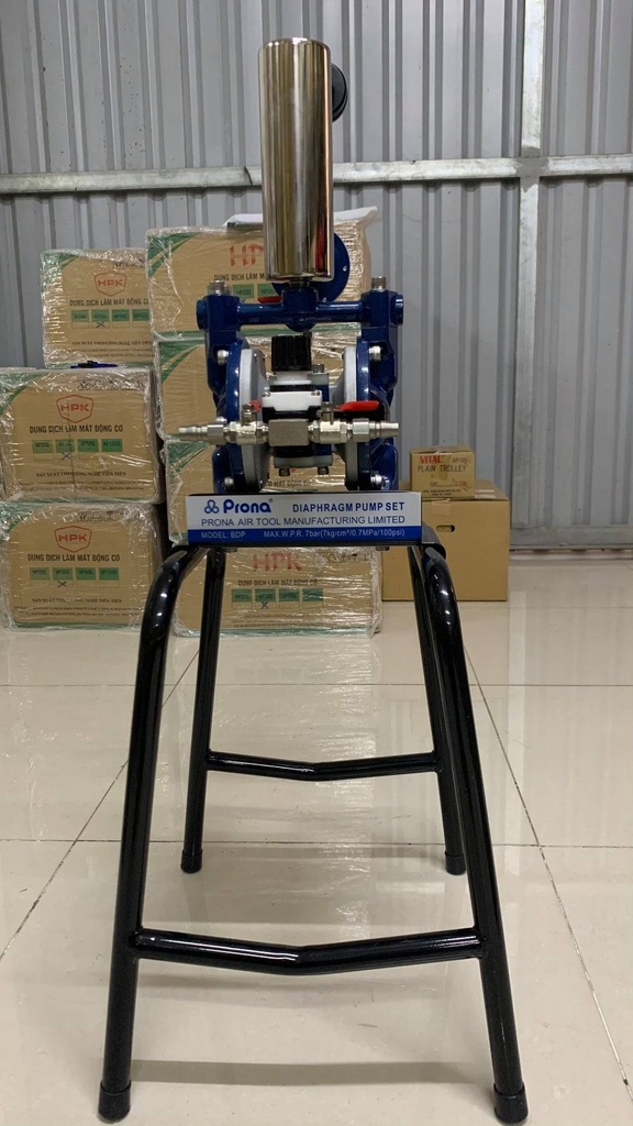 Máy bơm màng Prona BDP-12S có điều áp sơn