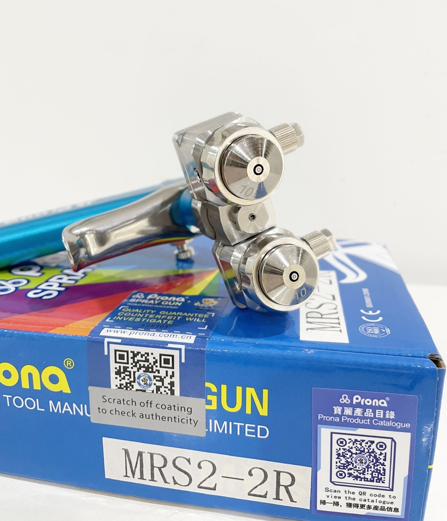 Súng phun mạ hai đầu MRS2-2R Prona