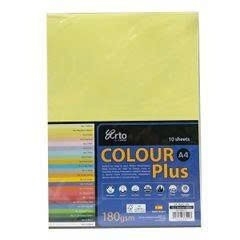 Bìa màu A4 Campap - 180gsm - 5 tờ/ xấp - nha sach hong bach. com