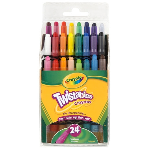 Bo sap van mini 24 mau Crayola - Nha sach Hong Bach