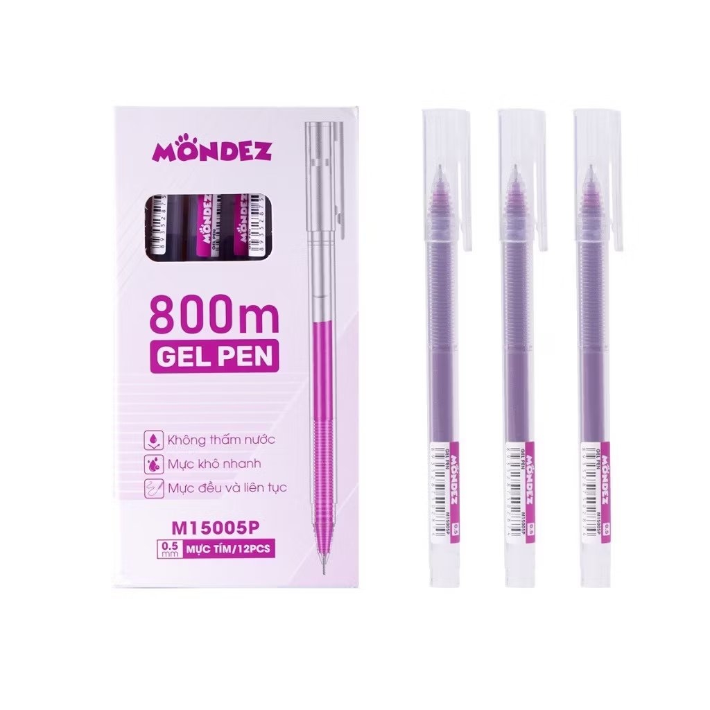 Bút Gel Mực Nước Ngòi 0.5mm Mondez M15005 - Nhà Sách Hồng Bách.