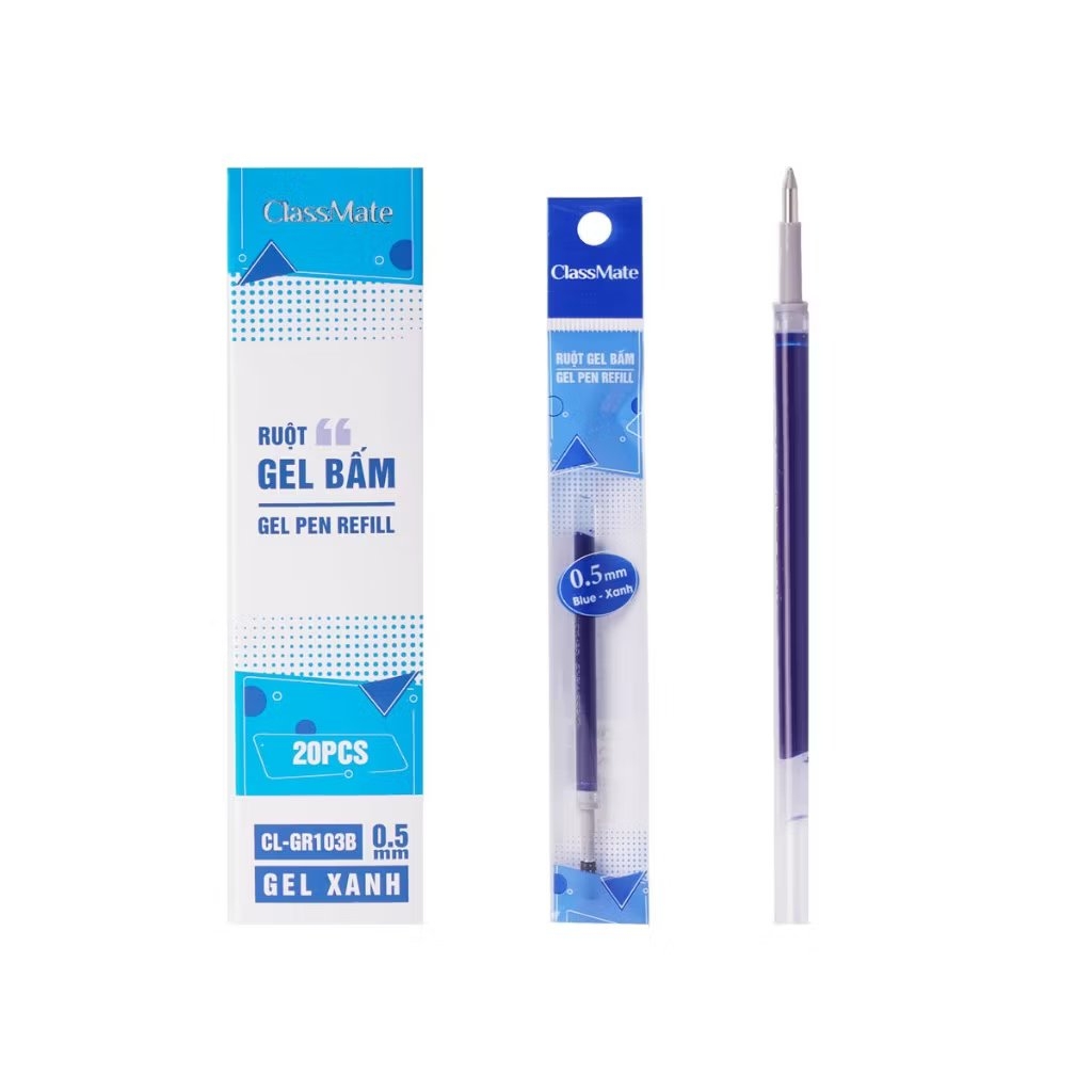 Bút Gel Bấm Ngòi 0.5mm Basic GP109 - Nhà Sách Hồng Bách.