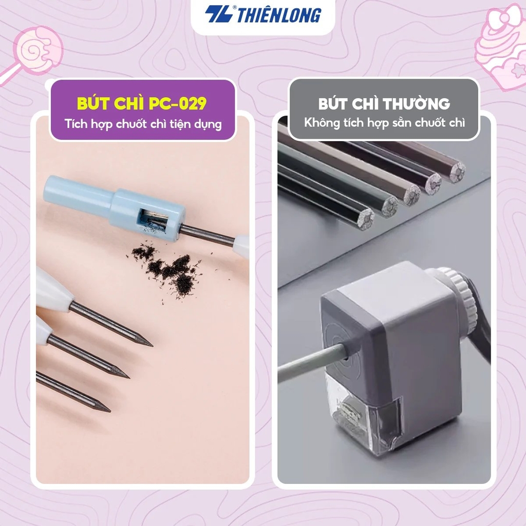 Bút Chì Bấm TL 2.0mm PC-029 - Nhà Sách Hồng Bách.