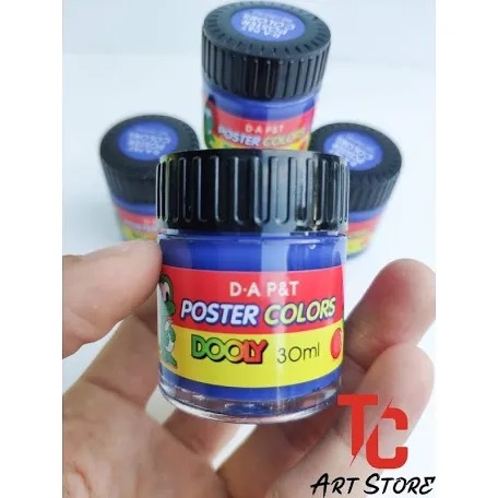 Màu Poster Dooly màu lẻ hủ 30ml - NHA SACH HONG BACH