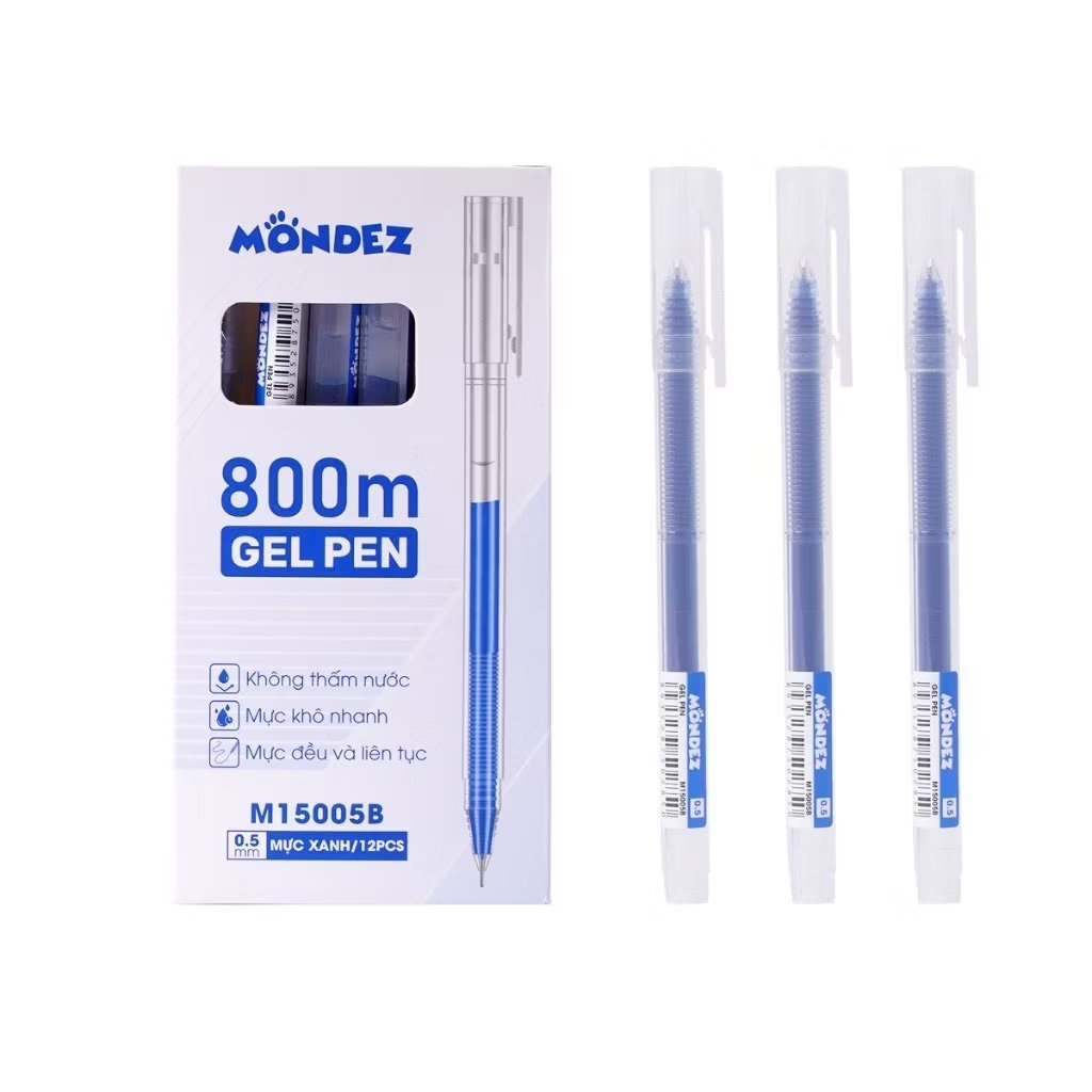 Bút Gel Mực Nước Ngòi 0.5mm Mondez M15005 - Nhà Sách Hồng Bách.
