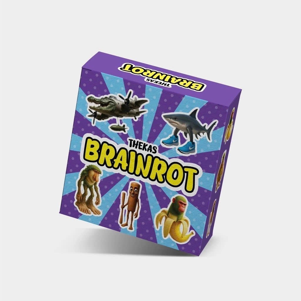 Bộ trò chơi Brainrot - xanh - nha sach hong bach