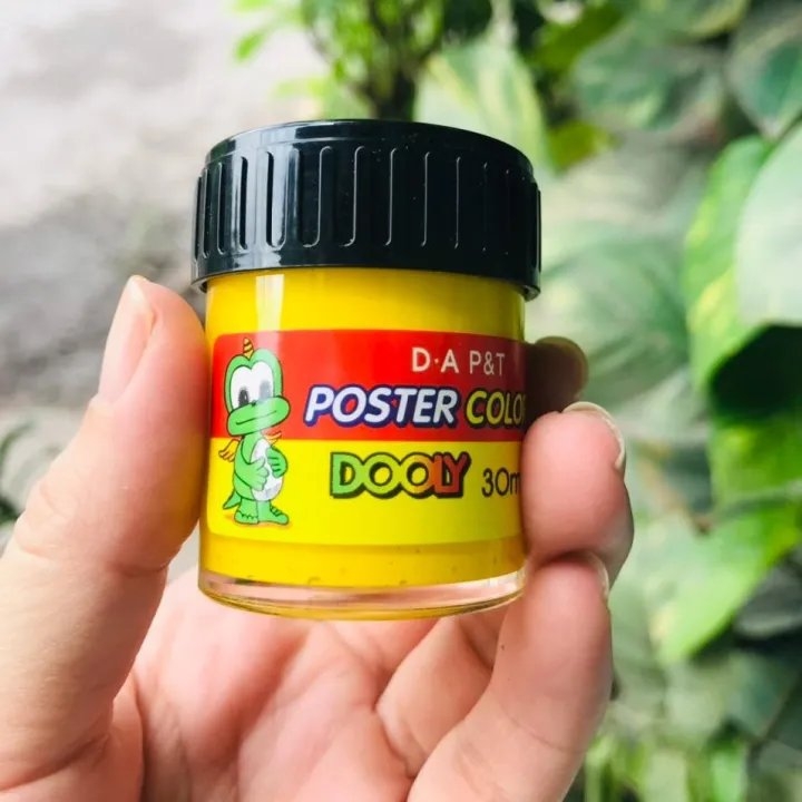 Màu Poster Dooly màu lẻ hủ 30ml - NHA SACH HONG BACH