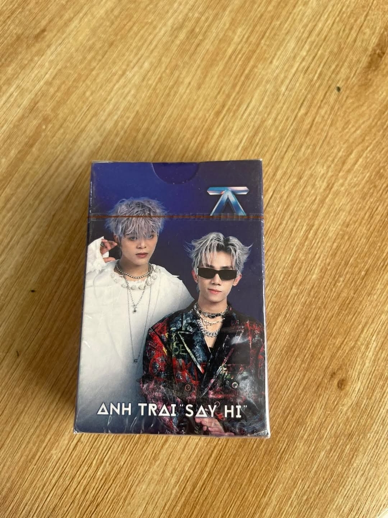 Bộ bài idol singer ( Anh Trai Say Hi, Jisoo..v..v ) - Nhà Sách Hồng Bách.