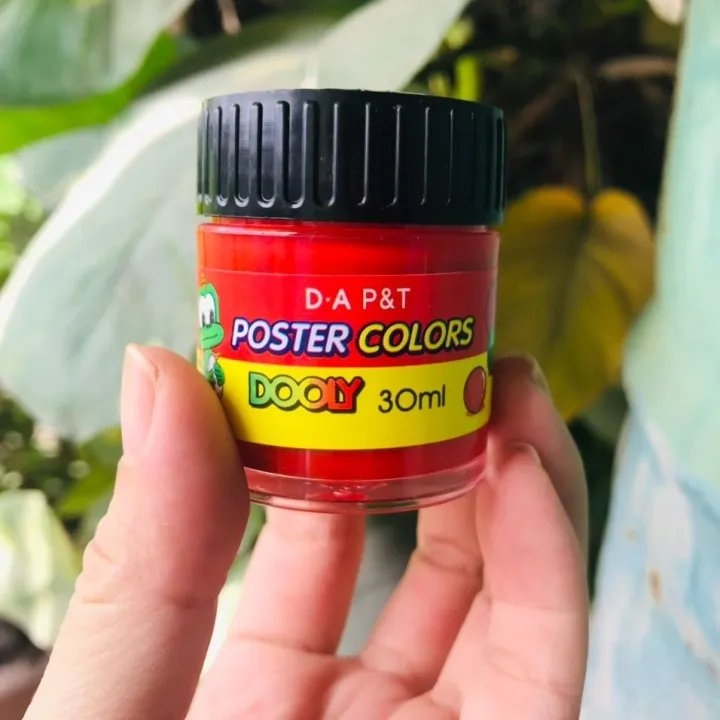 Màu Poster Dooly màu lẻ hủ 30ml - NHA SACH HONG BACH
